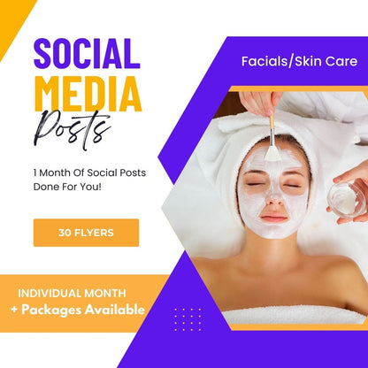 Facial/Skin Care Flyer Kit