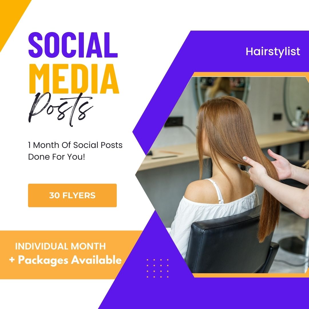 Hairstylist Flyer Kit