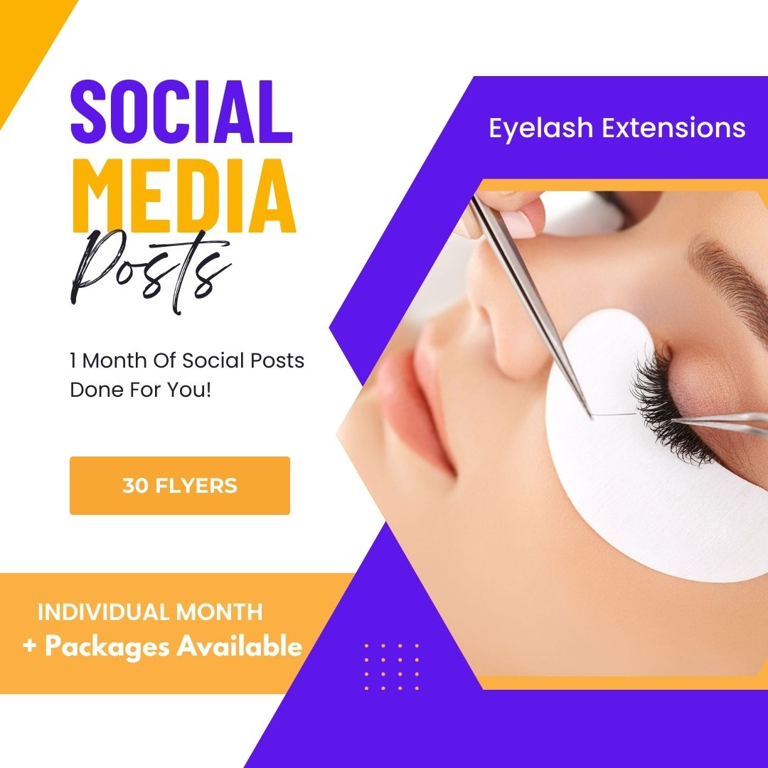 Eyelash Extension Flyer Kit